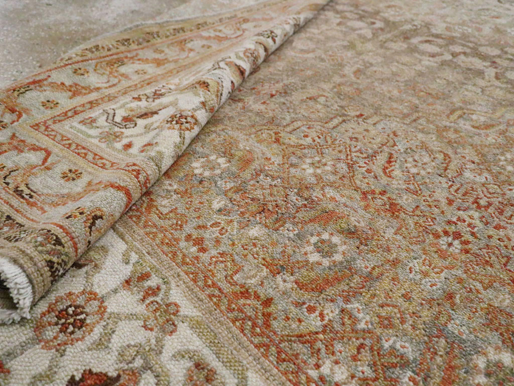 Antique Persian Bibikabad Carpet, No.24388 - Gss