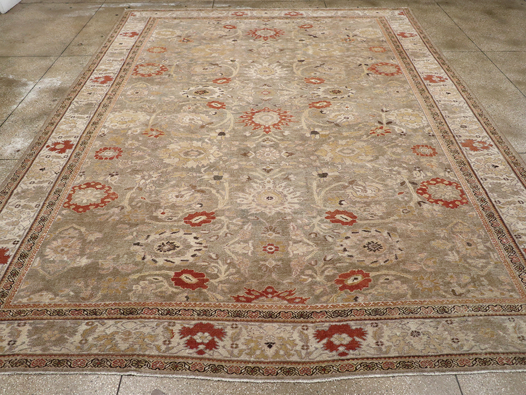 Antique Persian Sultanabad Large Room Size Carpet, No.24399 - Gss