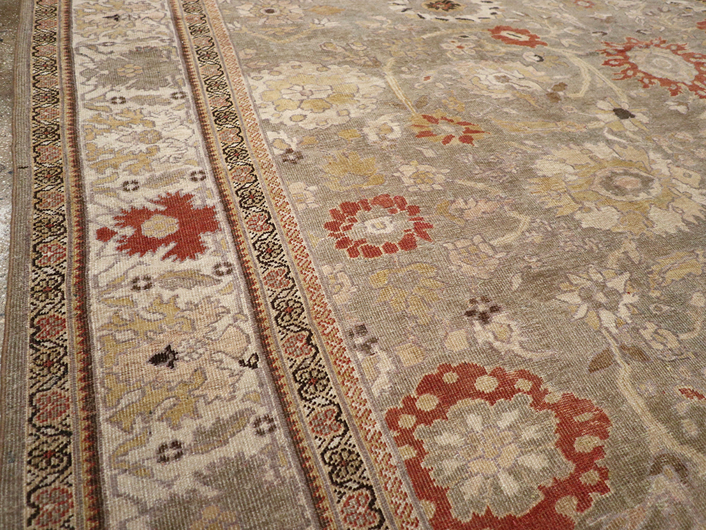 Antique Persian Sultanabad Large Room Size Carpet, No.24399 - Gss