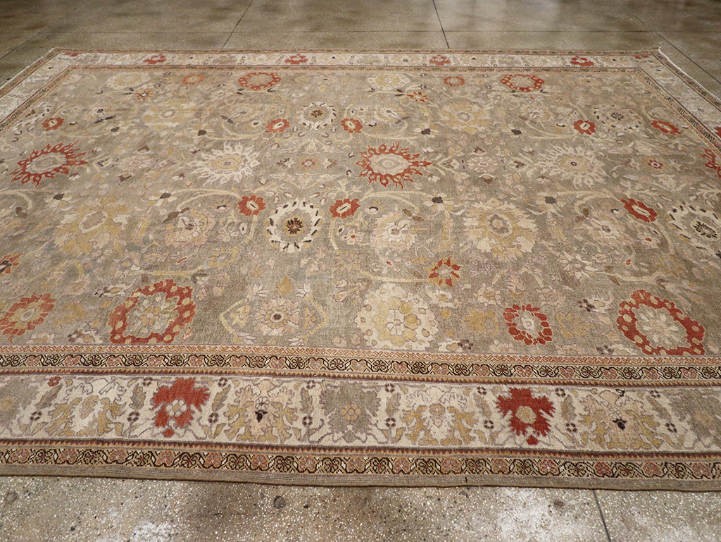 Antique Persian Sultanabad Large Room Size Carpet, No.24399 - Gss