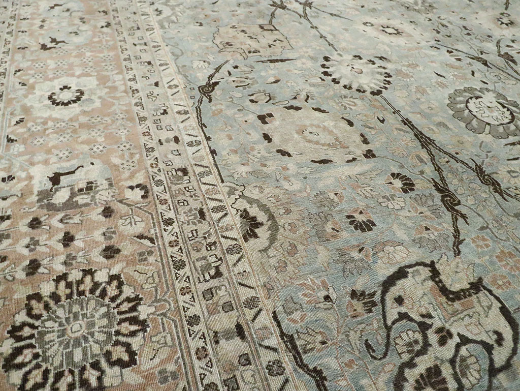 Antique Persian Tabriz Carpet, No.24400 - Gss