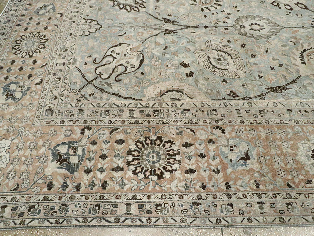 Antique Persian Tabriz Carpet, No.24400 - Gss