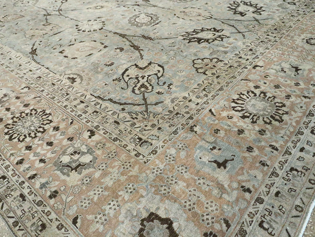 Antique Persian Tabriz Carpet, No.24400 - Gss