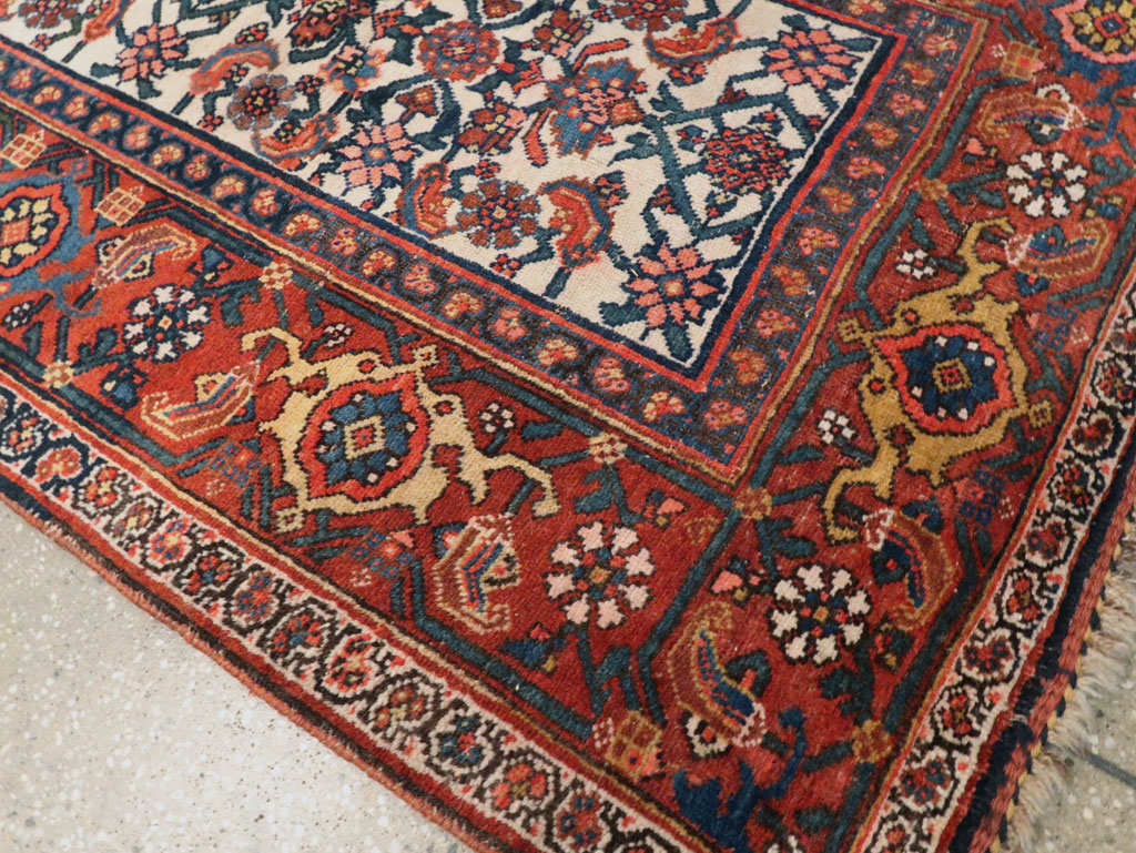 Antique Persian Bidjar Long Runner, No.24402 - Gss