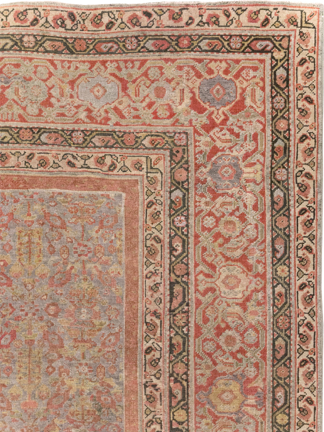 Antique Persian Mahal Gallery Carpet, No.24410 - Gss