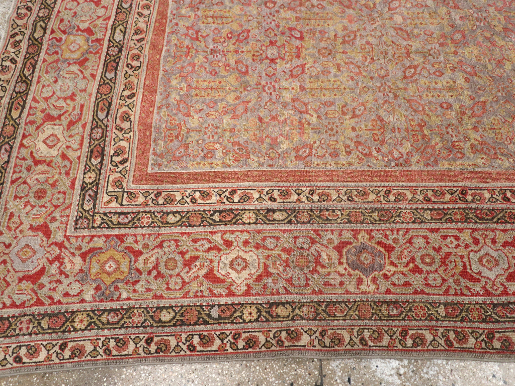 Antique Persian Mahal Gallery Carpet, No.24410 - Gss