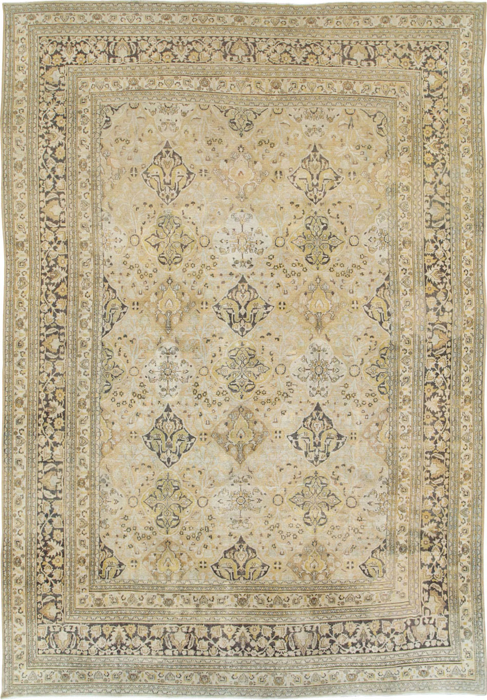 Antique Persian Dorokhsh Carpet, No.24413 - Gss