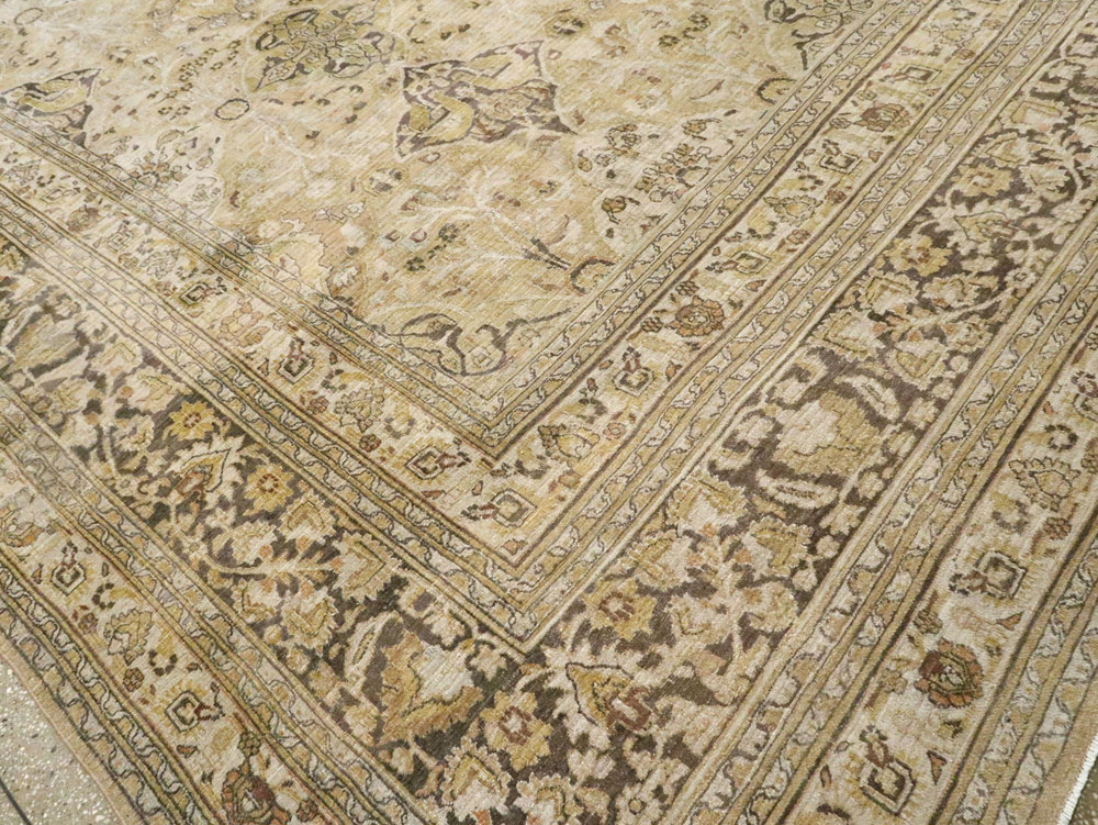 Antique Persian Dorokhsh Carpet, No.24413 - Gss