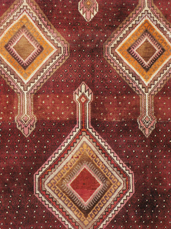 Vintage Turkish Anatolian Gallery Carpet, No.24418 - Gss