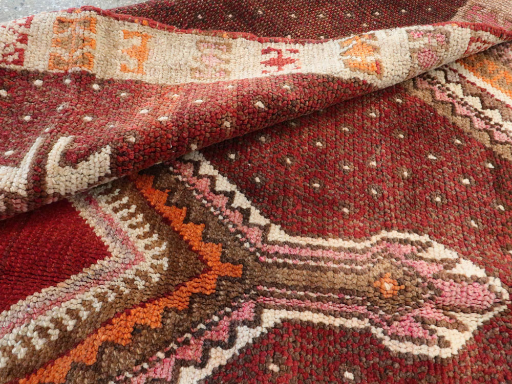 Vintage Turkish Anatolian Gallery Carpet, No.24418 - Gss