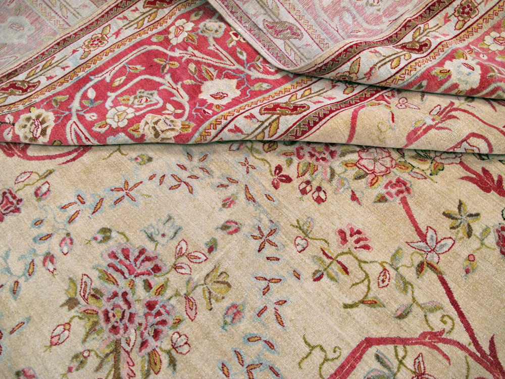 Antique Persian Sarouk Carpet, No.24433 - Gss