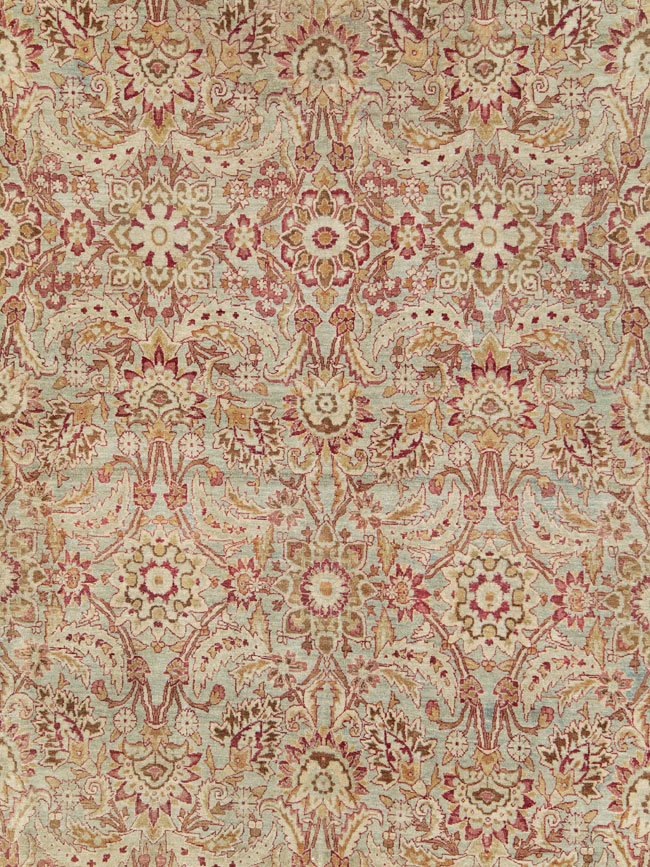 Antique Persian Lavar Kerman Carpet, No.24435 - Gss