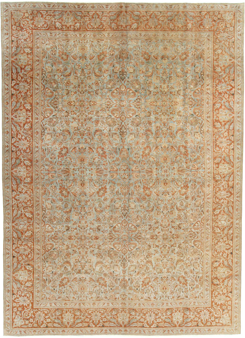 Antique Persian Tabriz Carpet, No.24439 - Gss