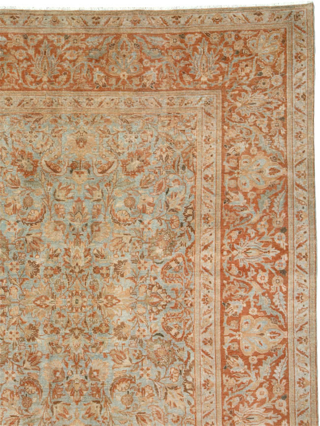 Antique Persian Tabriz Carpet, No.24439 - Gss