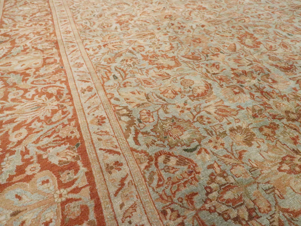 Antique Persian Tabriz Carpet, No.24439 - Gss