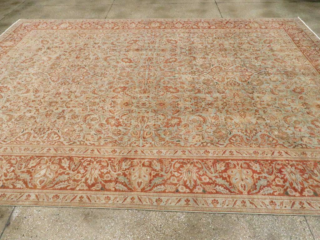Antique Persian Tabriz Carpet, No.24439 - Gss