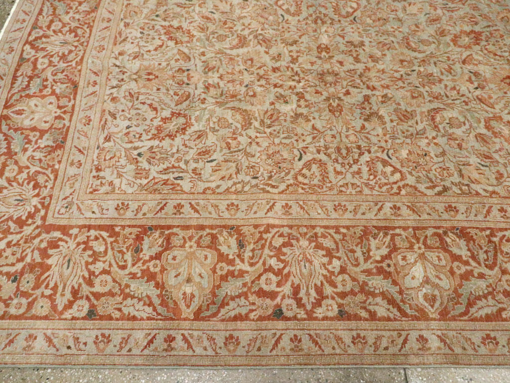 Antique Persian Tabriz Carpet, No.24439 - Gss