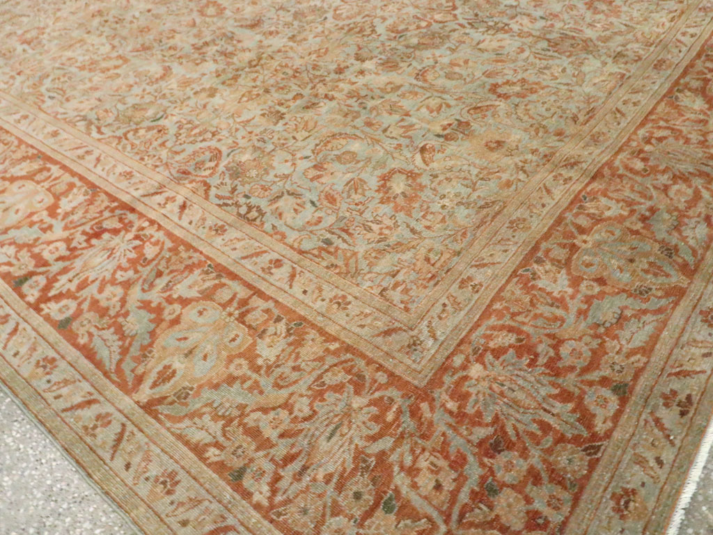 Antique Persian Tabriz Carpet, No.24439 - Gss