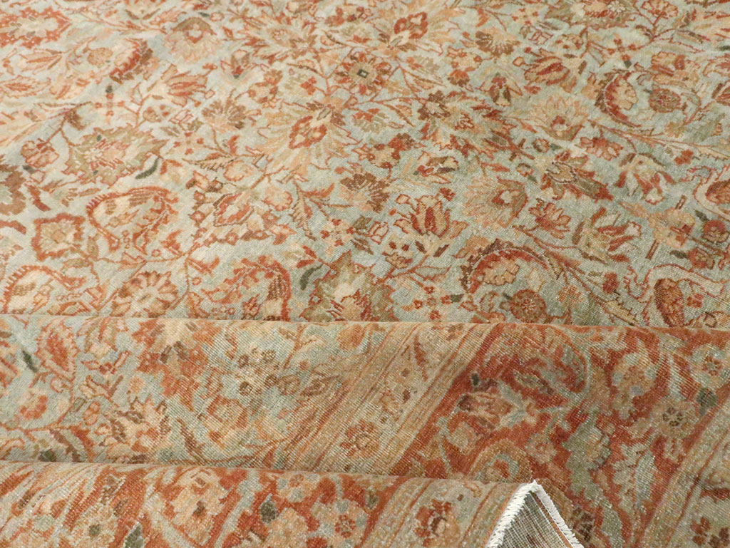 Antique Persian Tabriz Carpet, No.24439 - Gss