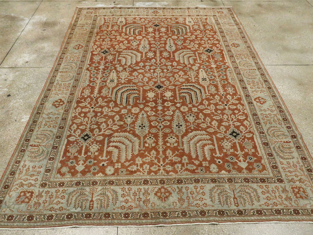 Vintage Persian Malayer Carpet, No.24441 - Gss