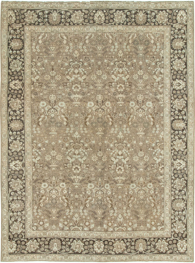 Antique Persian Tabriz Rug, No.24443 - Gss