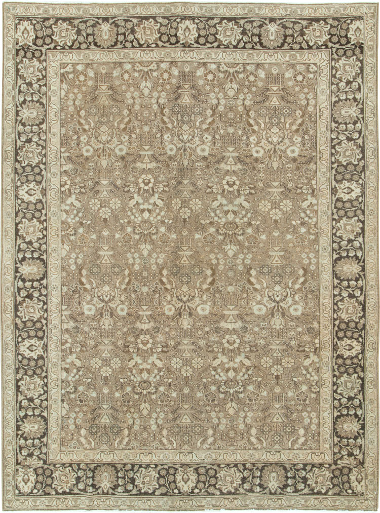Antique Persian Tabriz Rug, No.24443 - Gss