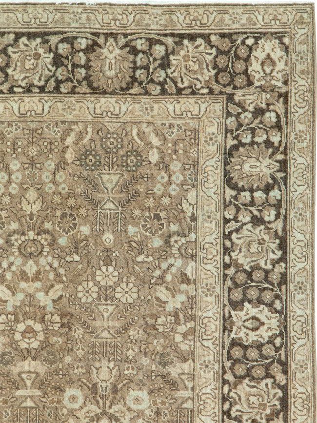 Antique Persian Tabriz Rug, No.24443 - Gss