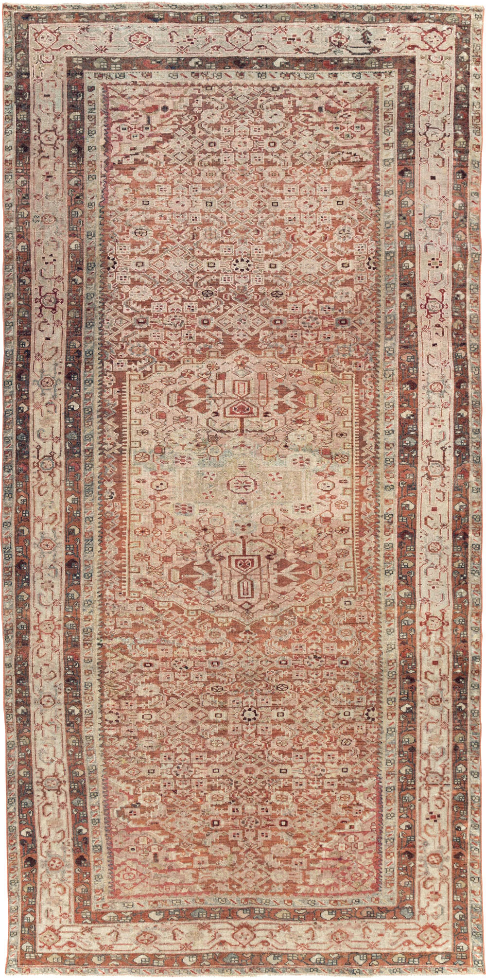 Antique Persian Malayer Gallery Rug, No.24446 - Gss