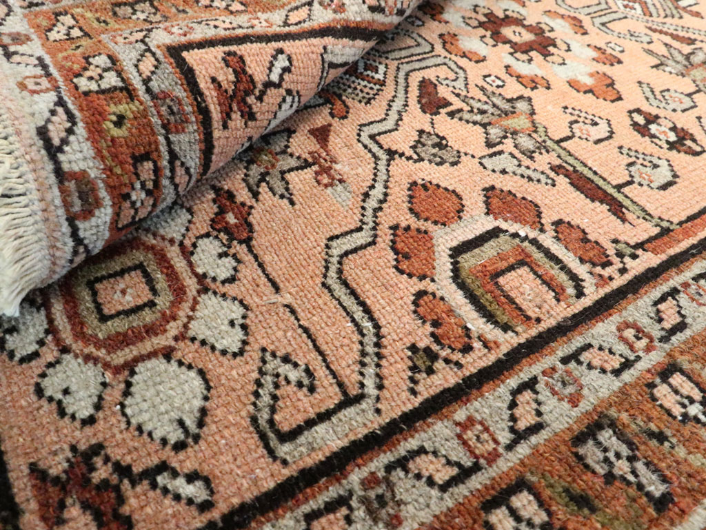 Vintage Persian Malayer Throw Rug, No.24447 - Gss