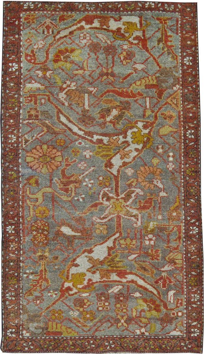 Antique Persian Kurdish Rug, No.24452 - Gss