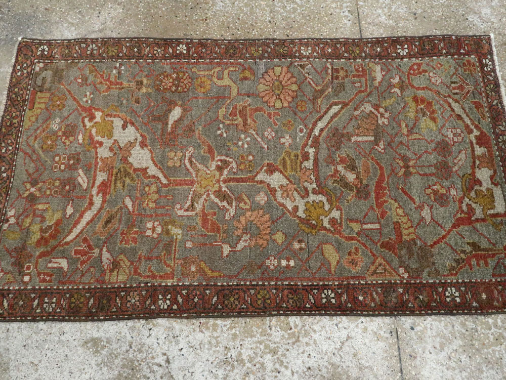 Antique Persian Kurdish Rug, No.24452 - Gss