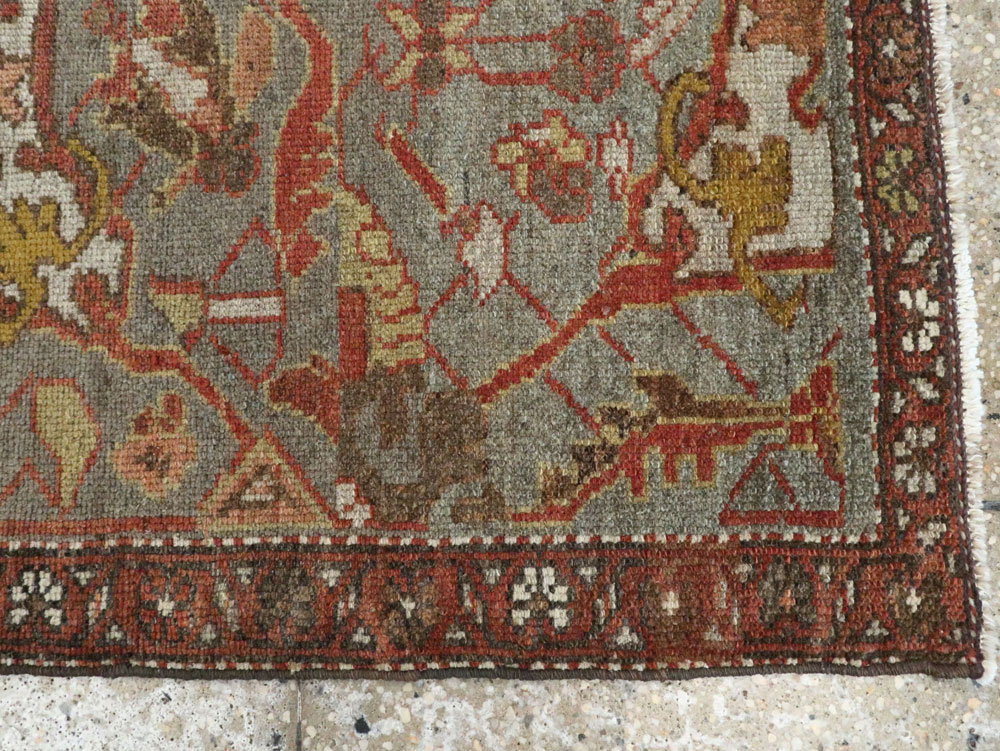 Antique Persian Kurdish Rug, No.24452 - Gss