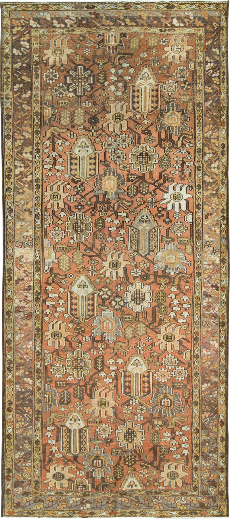 Antique Persian Bakhtiari Gallery Carpet, No.24455 - Gss