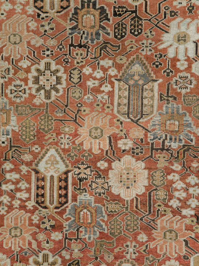 Antique Persian Bakhtiari Gallery Carpet, No.24455 - Gss