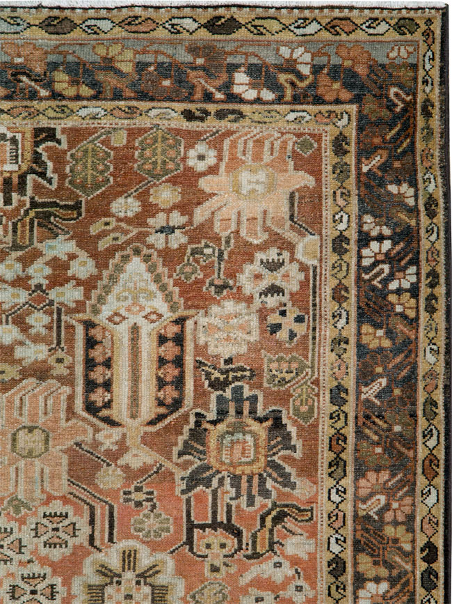 Antique Persian Bakhtiari Gallery Carpet, No.24455 - Gss