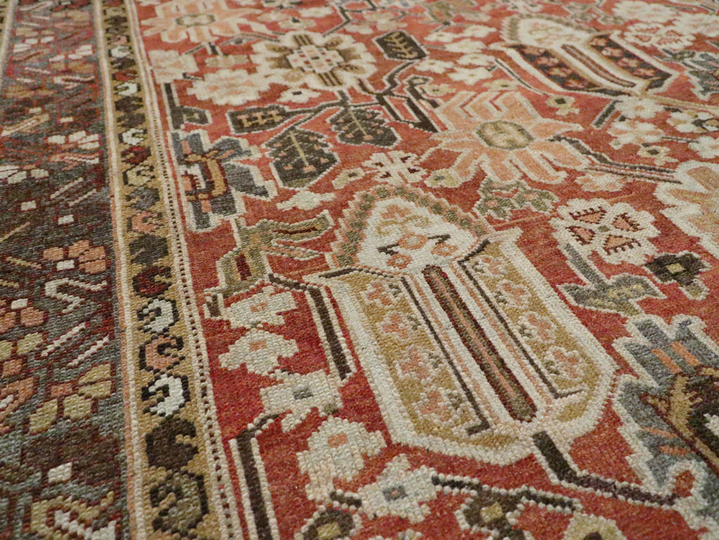 Antique Persian Bakhtiari Gallery Carpet, No.24455 - Gss