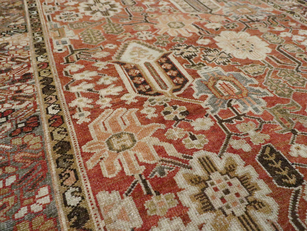 Antique Persian Bakhtiari Gallery Carpet, No.24455 - Gss