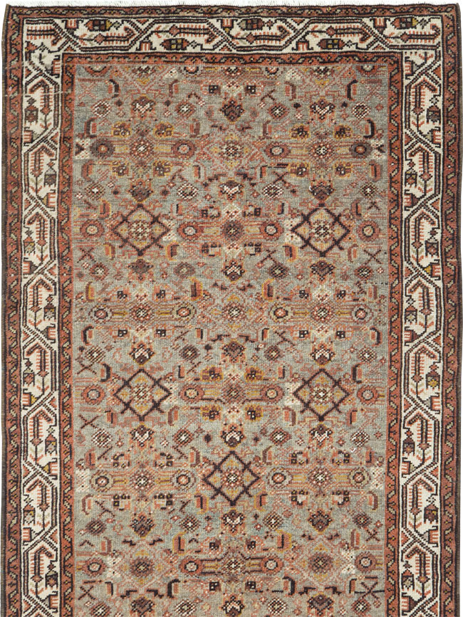 Vintage Persian Malayer Runner, No.24456 - Gss