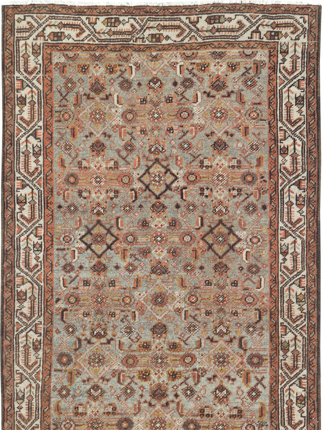 Vintage Persian Malayer Runner, No.24456 - Gss
