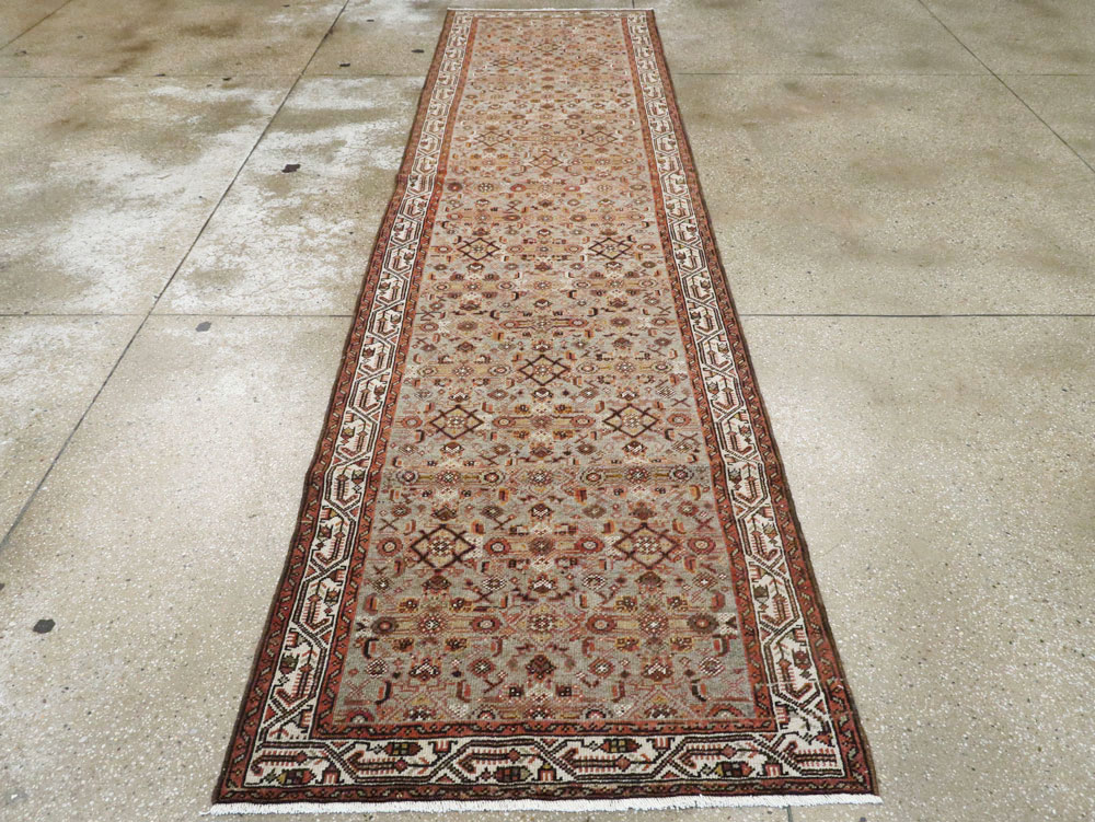 Vintage Persian Malayer Runner, No.24456 - Gss