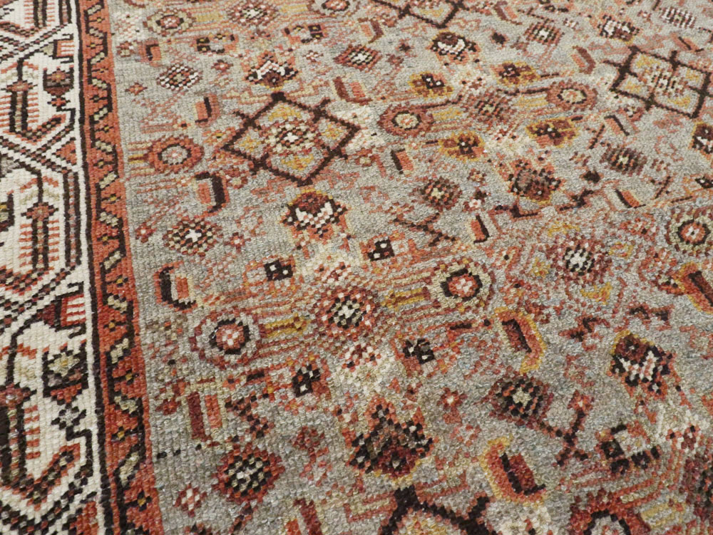 Vintage Persian Malayer Runner, No.24456 - Gss