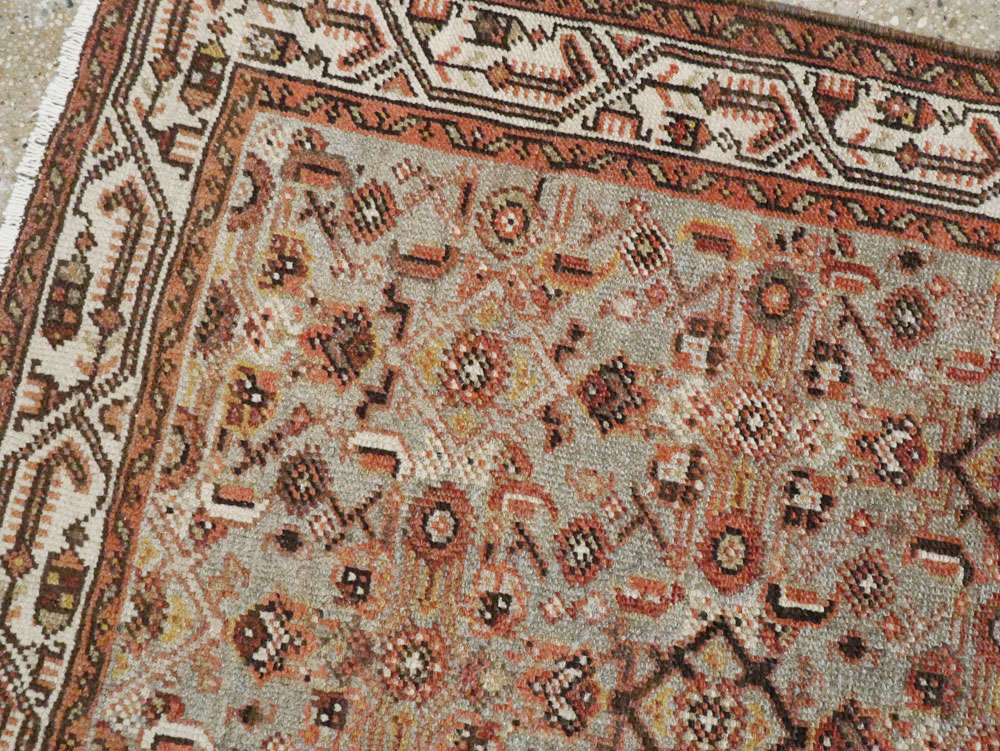 Vintage Persian Malayer Runner, No.24456 - Gss