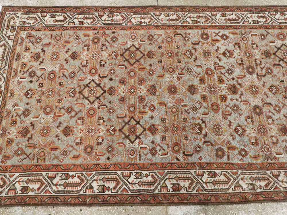 Vintage Persian Malayer Runner, No.24456 - Gss