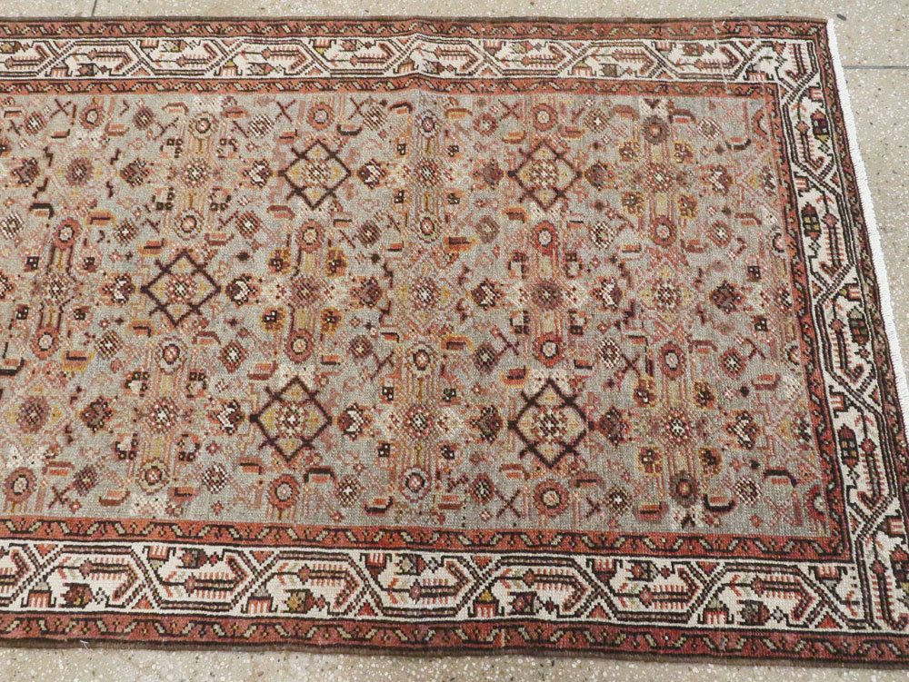 Vintage Persian Malayer Runner, No.24456 - Gss