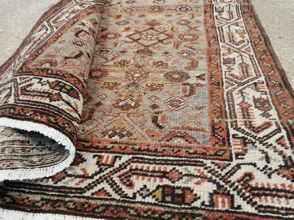 Vintage Persian Malayer Runner, No.24456 - Gss