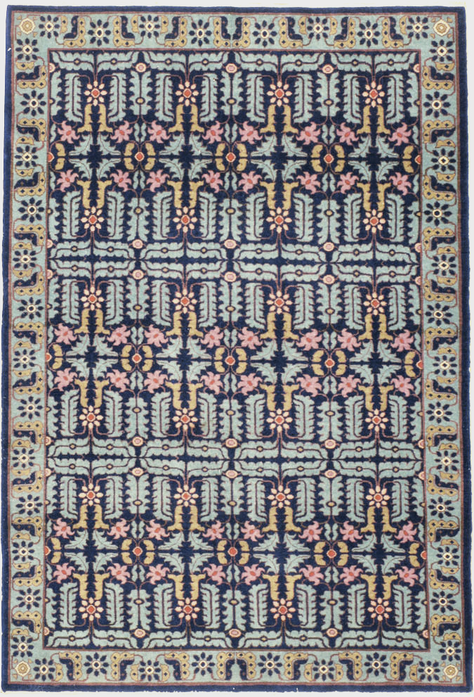 Vintage Persian Tabriz Rug, No.24457 - Gss