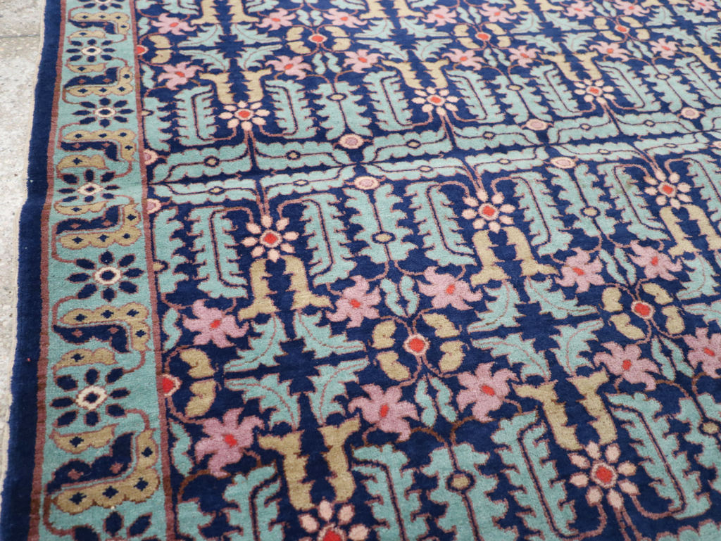 Vintage Persian Tabriz Rug, No.24457 - Gss