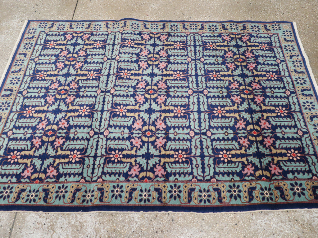 Vintage Persian Tabriz Rug, No.24457 - Gss