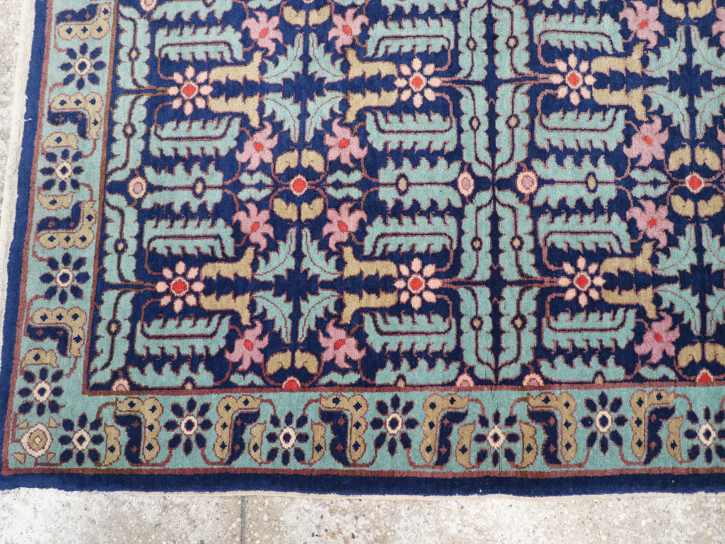 Vintage Persian Tabriz Rug, No.24457 - Gss