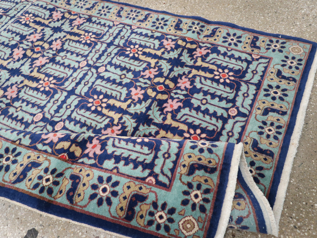 Vintage Persian Tabriz Rug, No.24457 - Gss